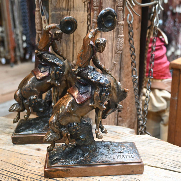 Fantastic Set of 2 Paul Hertzel Bookends