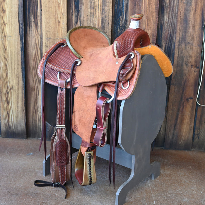 13" TESKEY'S RANCH ASSOCIATION SADDLE