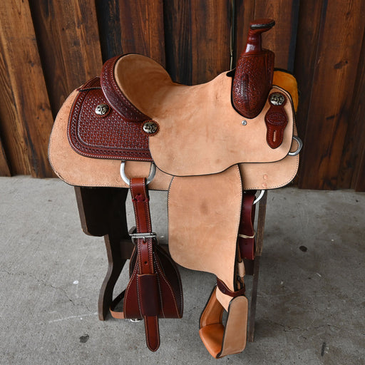 13.5" LAZY L ROPING SADDLE Saddles - New Lazy L
