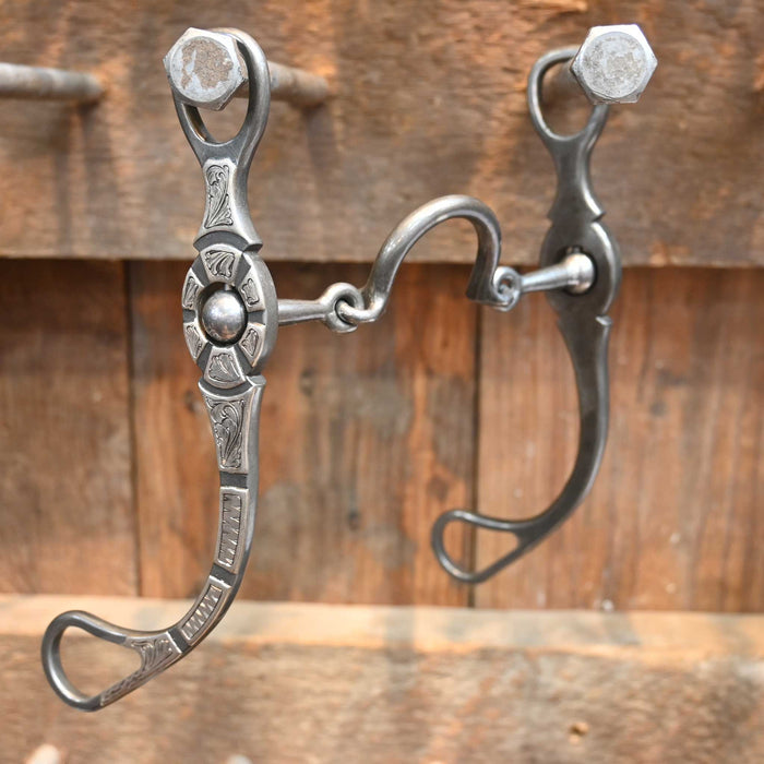 Brandon Anthony Silver Mounted Ported Chain Bit Tack - Bits Brandon Anthony