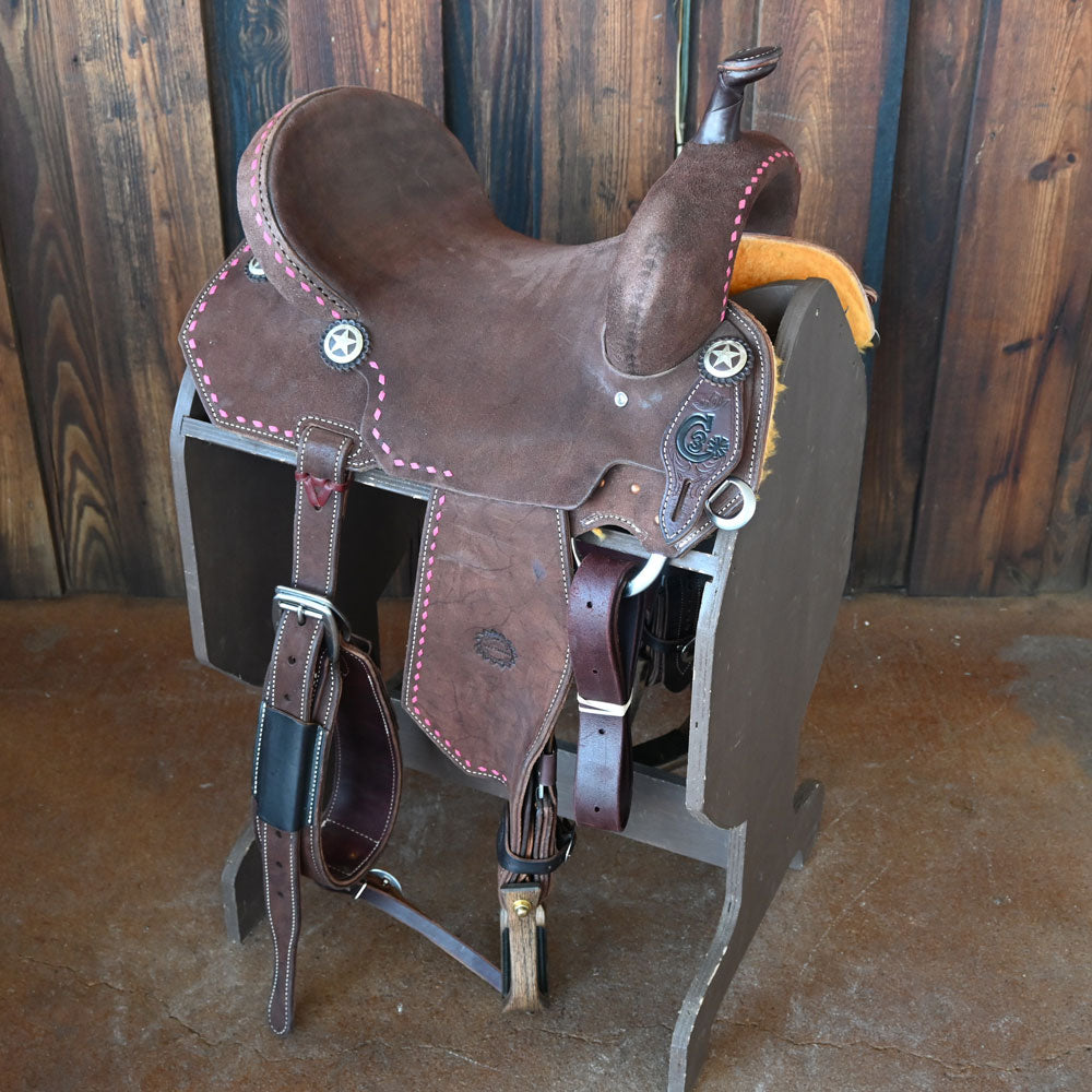 15" USED JEFF SMITH C3 BARREL SADDLE