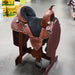 14.5" USED CIRCLE Y TAMMY FISCHER TREELESS BARREL SADDLE Saddles - Used Circle Y Saddlery