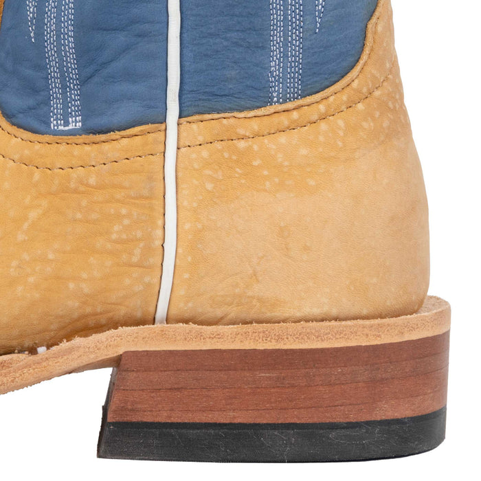 Anderson Bean Men's Tan Washed Shoulder Square Toe Boot