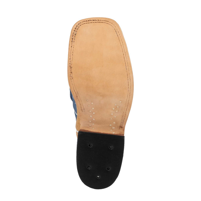 Anderson Bean Men's Tan Washed Shoulder Square Toe Boot