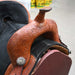 14.5" USED CIRCLE Y TAMMY FISCHER TREELESS BARREL SADDLE Saddles - Used Circle Y Saddlery