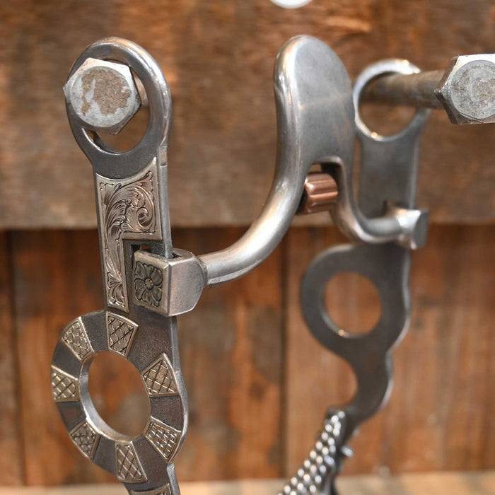 Brandon Anthony Silver Mounted Solid Port w/ Copper Cricket Bit