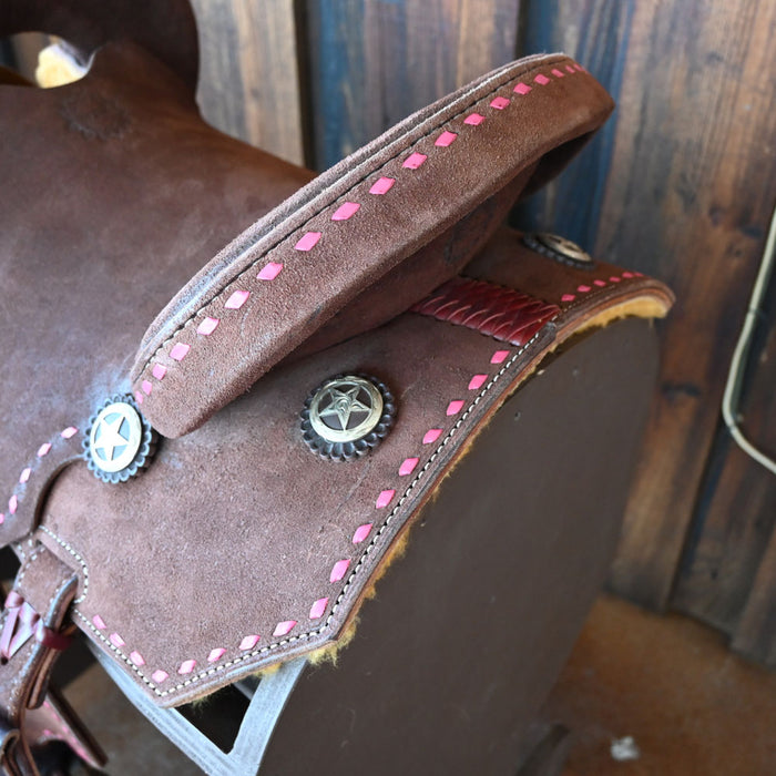 15" USED JEFF SMITH C3 BARREL SADDLE Saddles - Used Jeff Smith