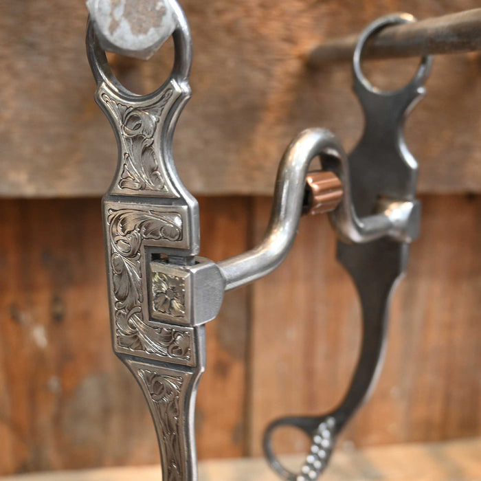 Brandon Anthony Silver Mounted Solid Port w/ Copper Cricket Bit