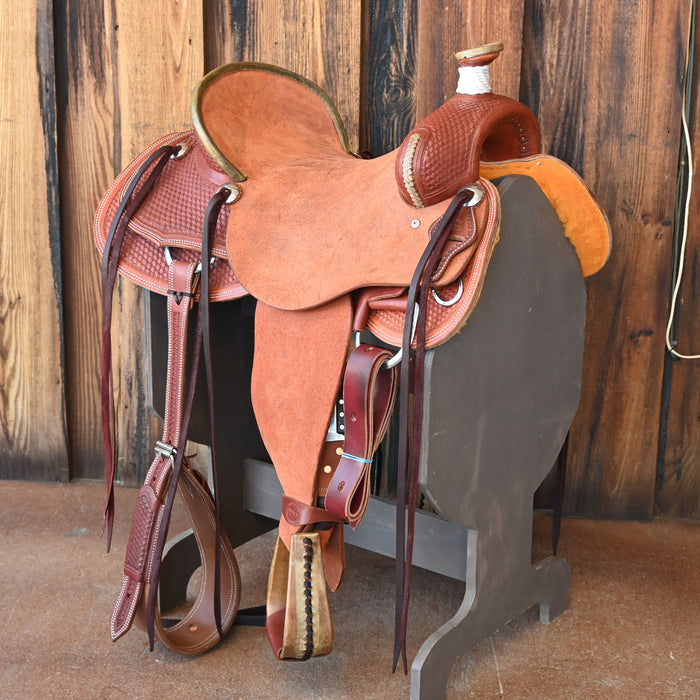 17" TESKEY'S RANCH ASSOCIATION SADDLE