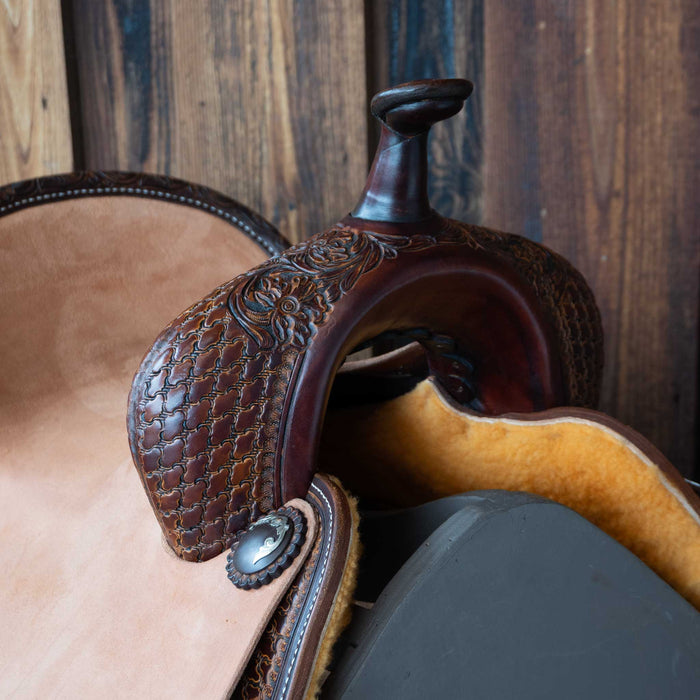 14" MARTIN BTR BARREL SADDLE Saddles - New Martin Saddlery