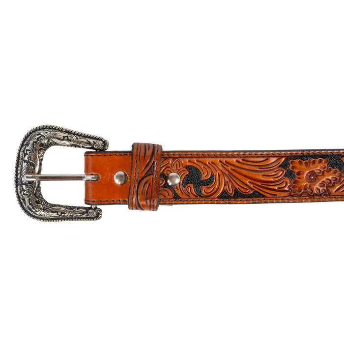 Beddo Mountain Two Tone Floral Belt
