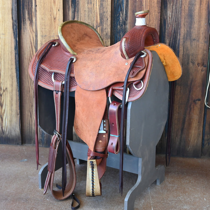 15.5" TESKEY'S RANCH ASSOCAITON SADDLE