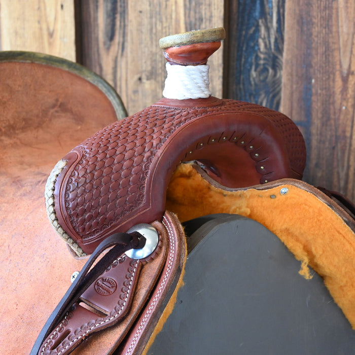 15.5" TESKEY'S RANCH ASSOCAITON SADDLE