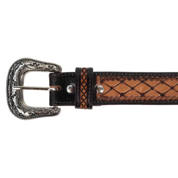 Beddo Mountain Natural Diamond Dyed Edge Belt MEN - Accessories - Belts & Suspenders Teskey's