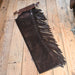 Teskey's Large Chocolate Roughout Versatility Chaps Tack - Chaps & Chinks Teskey's