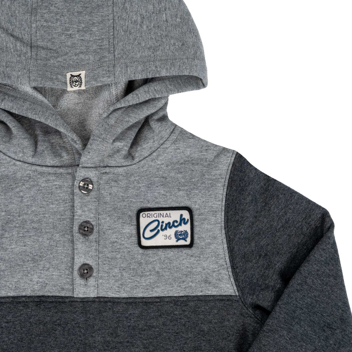 Cinch Boy's Charcoal Pullover Hoodie
