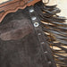 Teskey's Large Chocolate Roughout Versatility Chaps Tack - Chaps & Chinks Teskey's