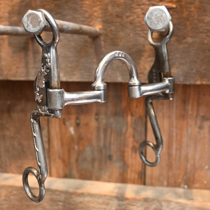 Jesse Morgan #231 Silver Mounted Correction Bit Tack - Bits Jesse Morgan