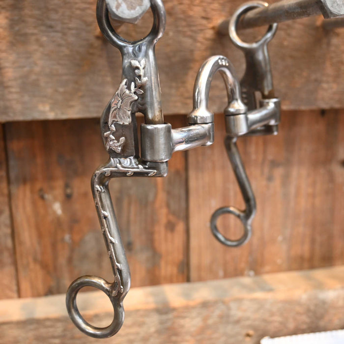 Jesse Morgan #231 Silver Mounted Correction Bit Tack - Bits Jesse Morgan