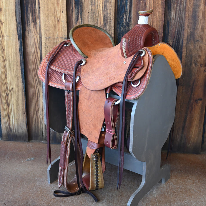 13" TESKEY'S RANCH ASSOCIATION SADDLE