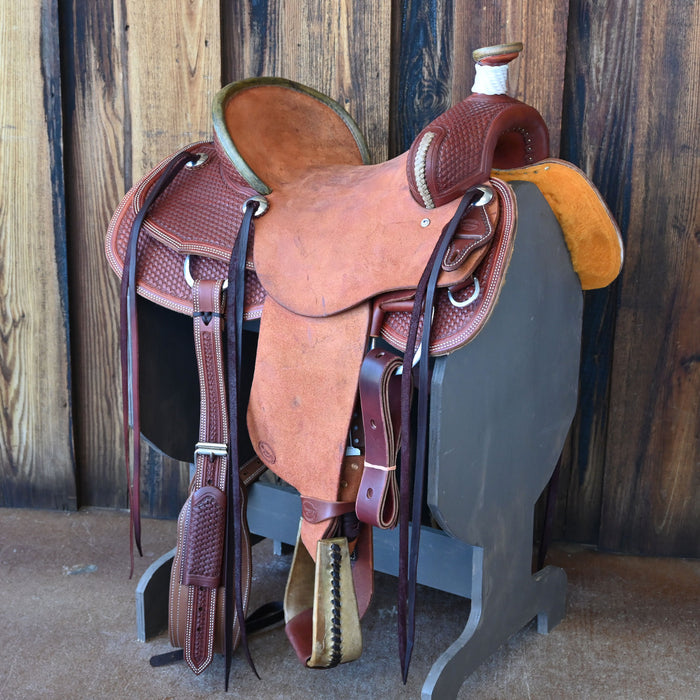 15" TESKEY'S RANCH ASSOCIATION SADDLE