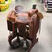 15" USED SLONE TEAM ROPING SADDLE Saddles - Used Slone Saddles