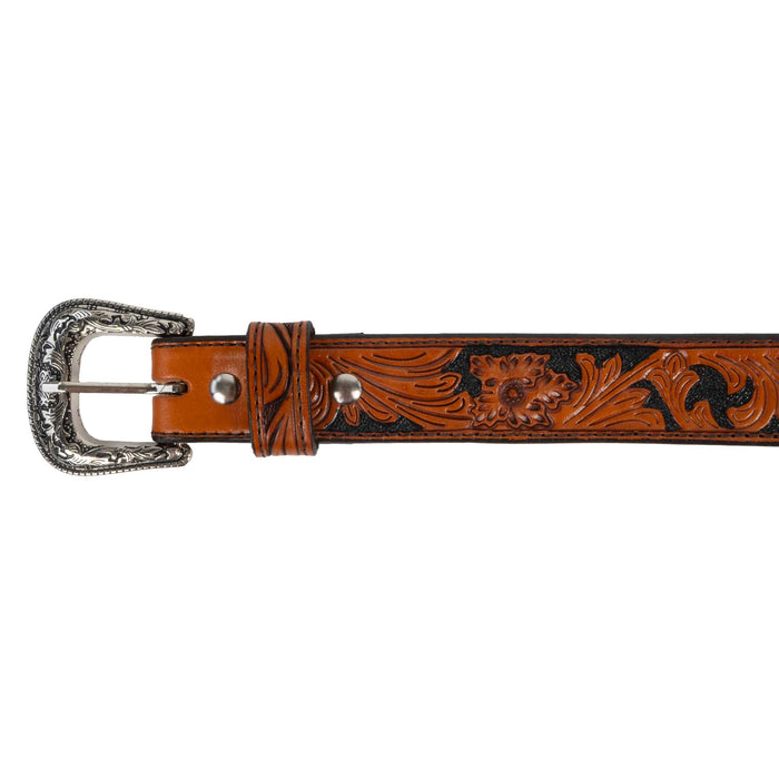 Beddo Mountain Kid's Two Tone Floral Print Belt