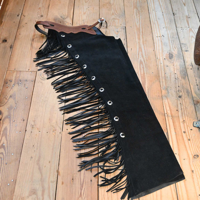 Teskey's Medium Black Versatility Chaps Tack - Chaps & Chinks Teskey's