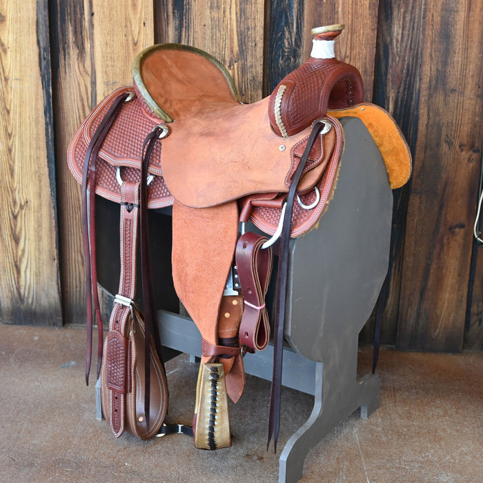 15.5" TESKEY'S RANCH ASSOCAITION SADDLE