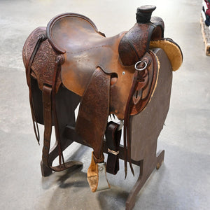 16" USED LUKE LANE RANCH SADDLE Saddles Luke Lane