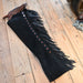 Teskey's Medium Black Roughout Versatility Chaps Tack - Chaps & Chinks Teskey's