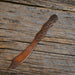 Solid Copper Buffalo Hunt Indian Letter Opener Collectibles MISC