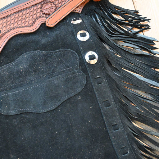 Teskey's Large Black Versatility Chaps Tack - Chaps & Chinks Teskey's