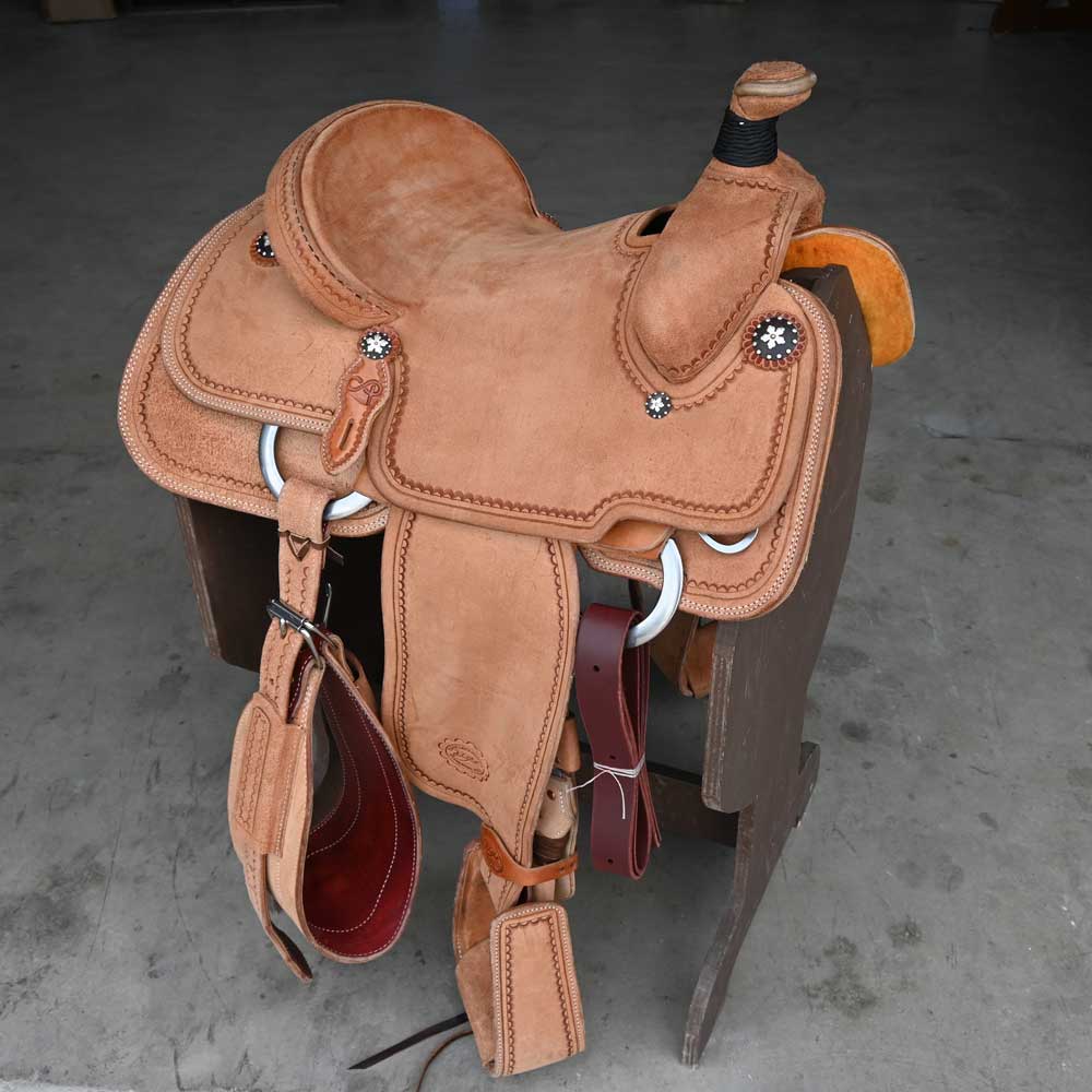 13.5" PATRICK SMITH ROPING SADDLE Saddles Patrick Smith   