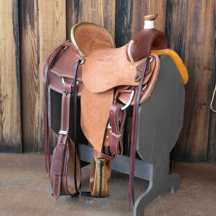 14.5" TESKEY'S RANCH ASSOCAITAION SADDLE