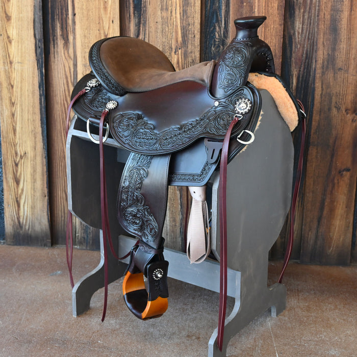 16" CIRCLE Y WALNUT GROVE FLEX2 TRAIL SADDLE