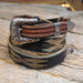 Vintage Horse Hair Belt w/ 10K Gold & Silver Souloges Buckle Collectibles Souloges
