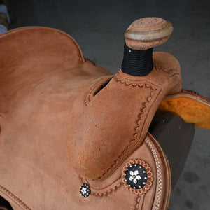 14.5" PATRICK SMITH ROPING SADDLE Saddles Patrick Smith   