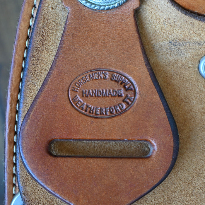 16.5" USED HORSEMAN SUPPLY BARREL SADDLE