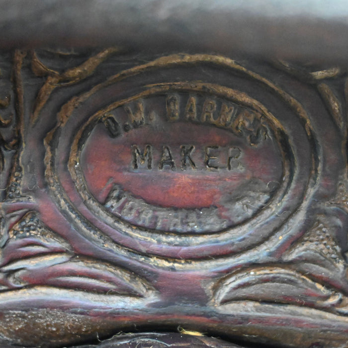 14.5" USED D.W BARNES ROPING SADDLE Saddles - Used D.W Barnes