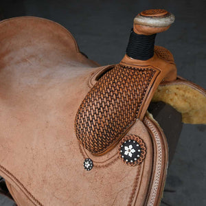 15.5" PATRICK SMITH ROPING SADDLE Saddles Patrick Smith   