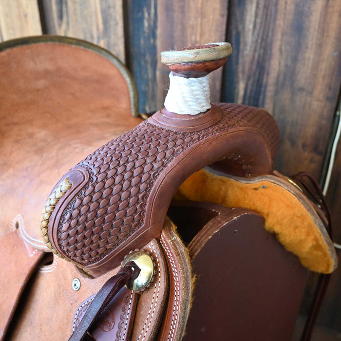 16" TESKEY'S RANCH ASSOCIAATION SADDLE