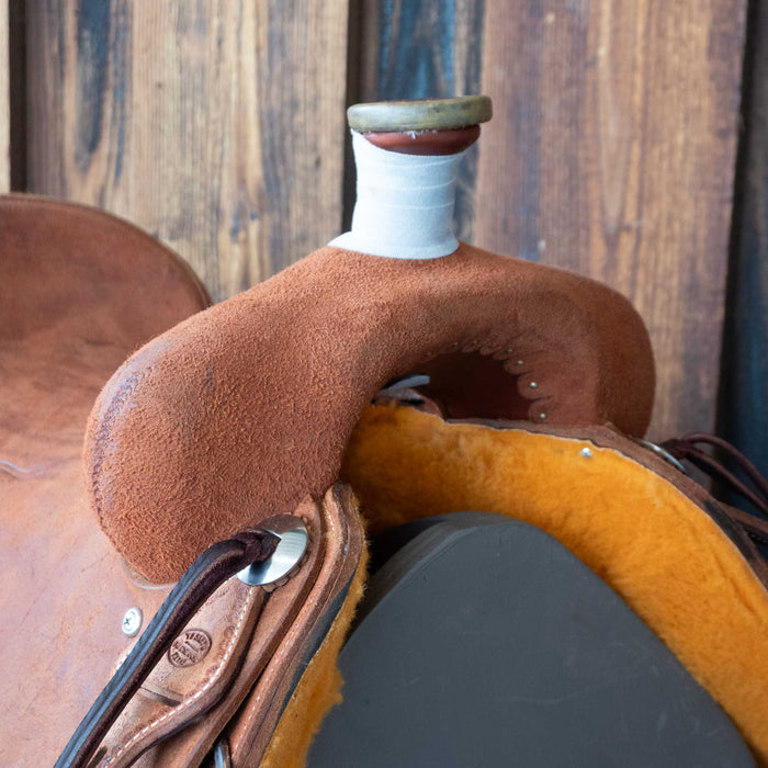 16" TESKEY'S STRIP DOWN RANCH SADDLE