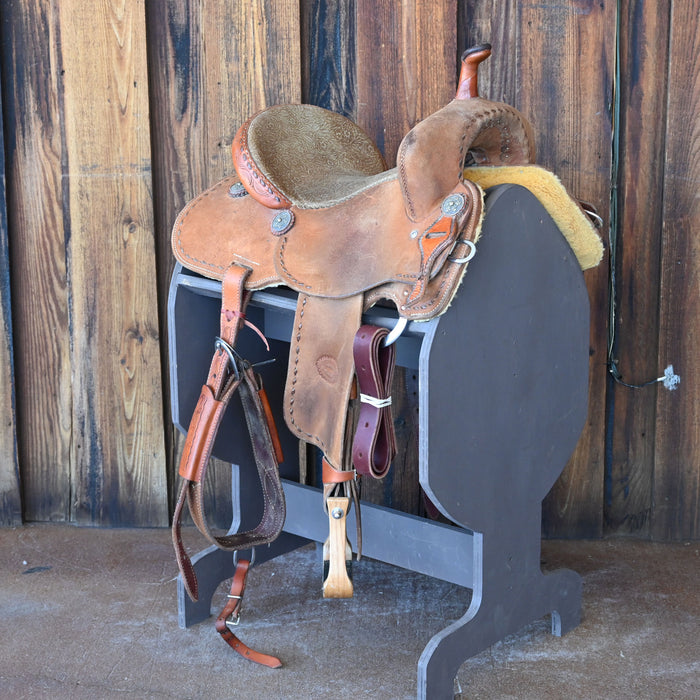 14.5" USED TESKEY'S BARREL SADDLE