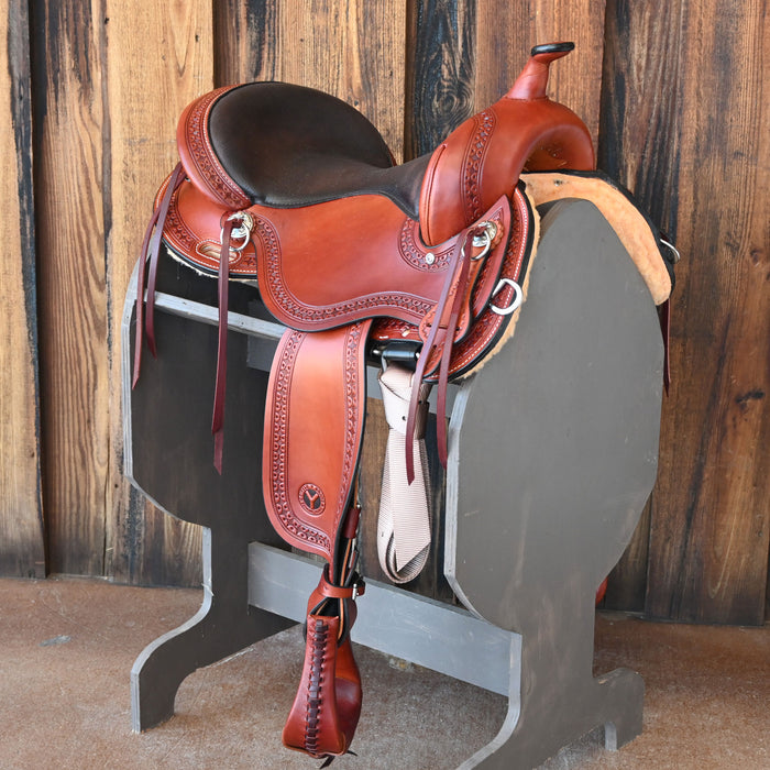 16" CIRCLE Y BUFFALO GAP TRAIL SADDLE