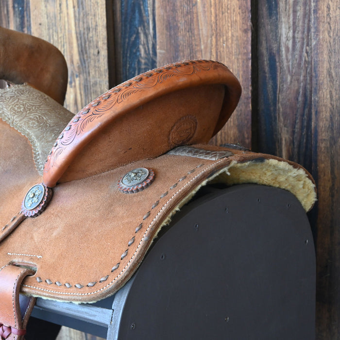 14.5" USED TESKEY'S BARREL SADDLE