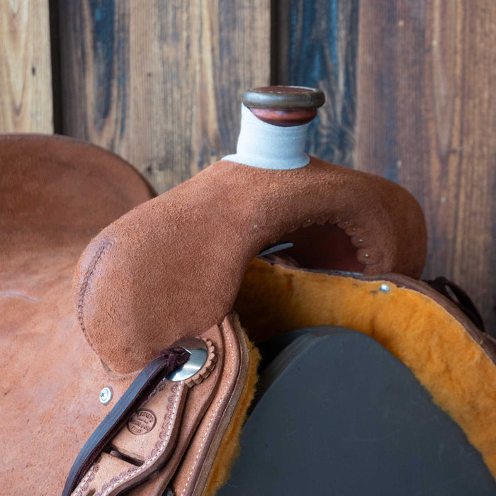 16" TESKEY'S STRIP DOWN RANCH SADDLE