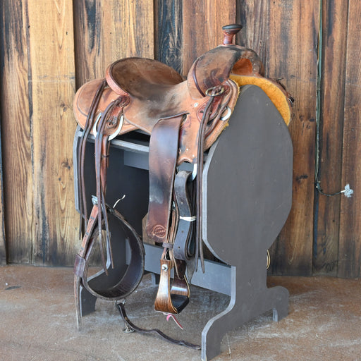 15" USED AUSTIN VALIMONT RANCH SADDLE Saddles - Used Austin Valimont