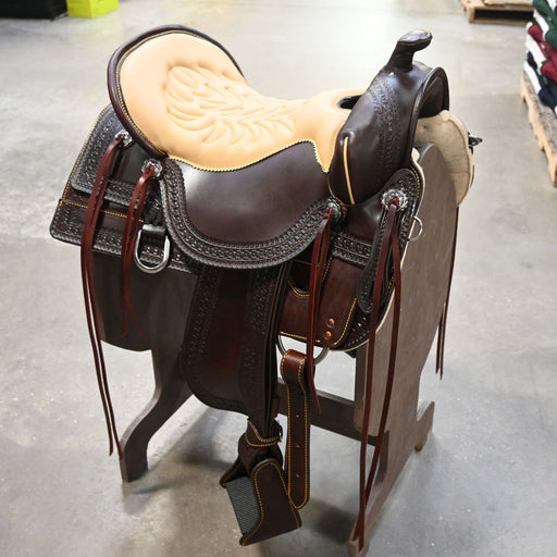 17.5" TUCKER OLD WEST HERITAGE TRAIL SADDLE Saddles - New Tucker