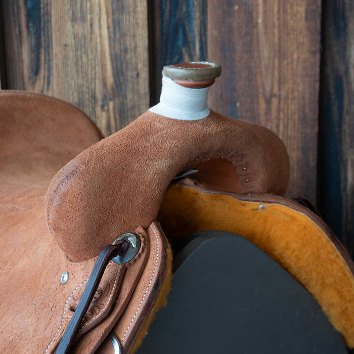 15.5" TESKEY'S STRIP DOWN RANCH SADDLE
